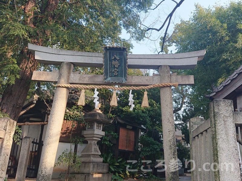 【三条八幡神社】兵庫県の芦屋市にある神社のご利益と境内の様子を紹介