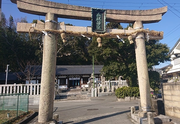 五社神社の鳥居