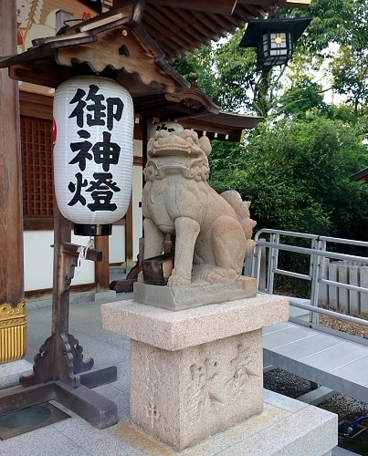 伊和志津神社の狛犬