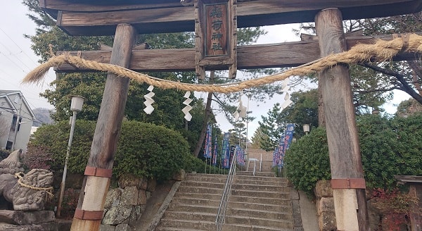 森稲荷神社の入り口