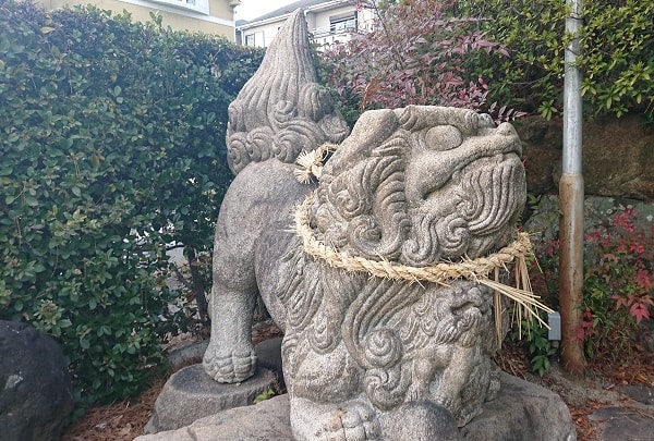森稲荷神社の狛犬
