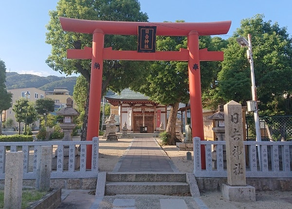 【日吉神社】兵庫見の芦屋市にある神社のご利益と境内の様子を写真で紹介