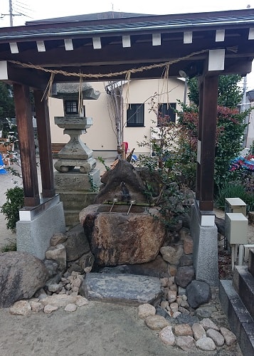 須佐之男神社の手水舎