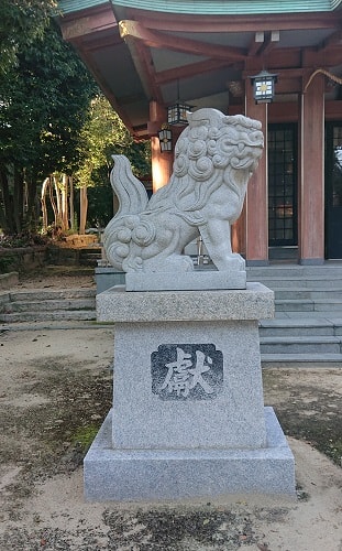 西天神社の狛犬