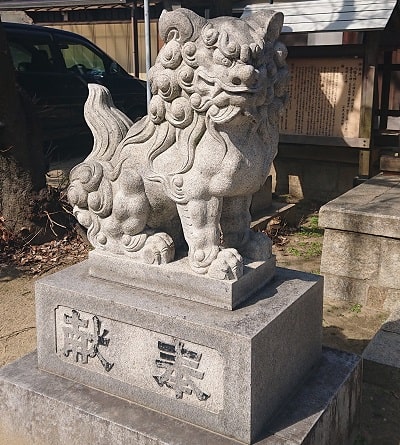 柴島神社の狛犬