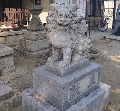 柴島神社の狛犬