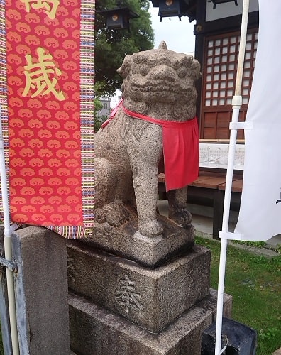 蒲田神社の狛犬