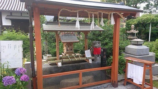 蒲田神社の手水舎